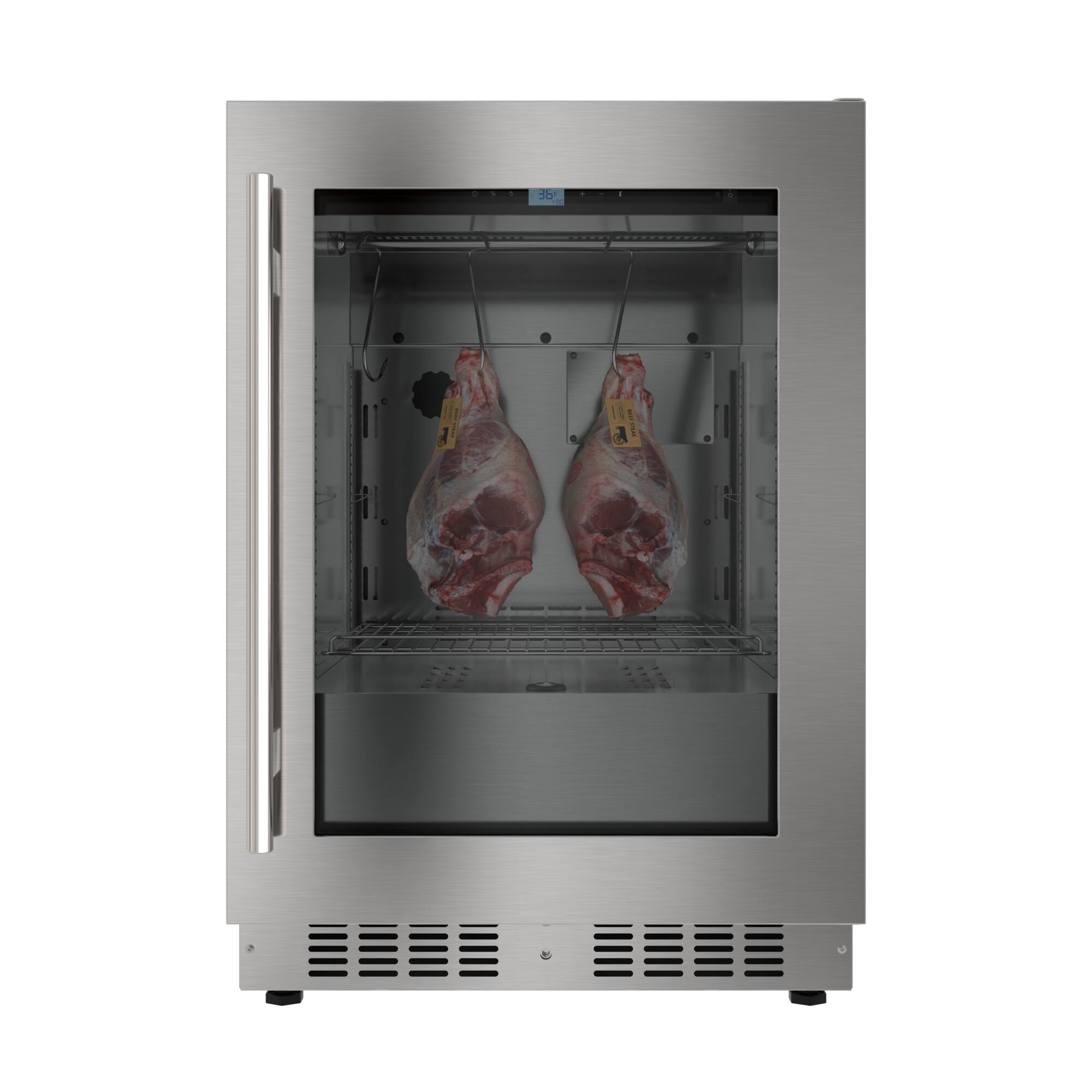 Front. Koolmore - Reserve 24 in. Commercial and Residential Undercounter Dry Aging Refrigerator in Stainless Steel (KM-DAR-34SS) - Stainless-Steel.
