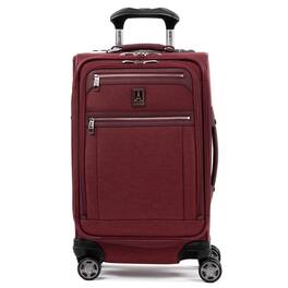 Travelpro - Platinum Elite Softside Expandable 21" Carry On Spinner - Bordeaux Red