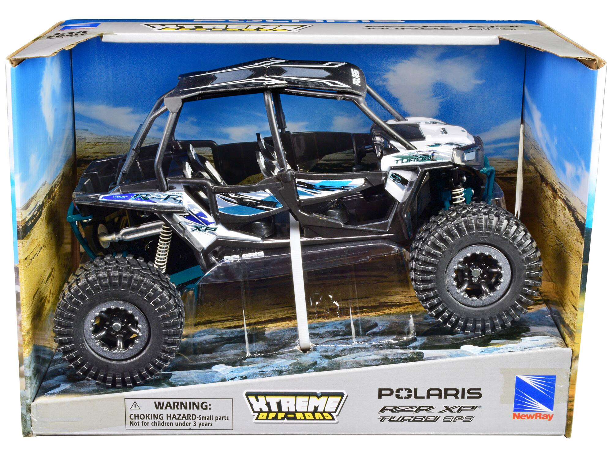 HRR 112 TOROG ReR AI PELARIS  
WARNING: XTREME RZR XP TURBO EPS  
Small parts  
Not for children under 3 years