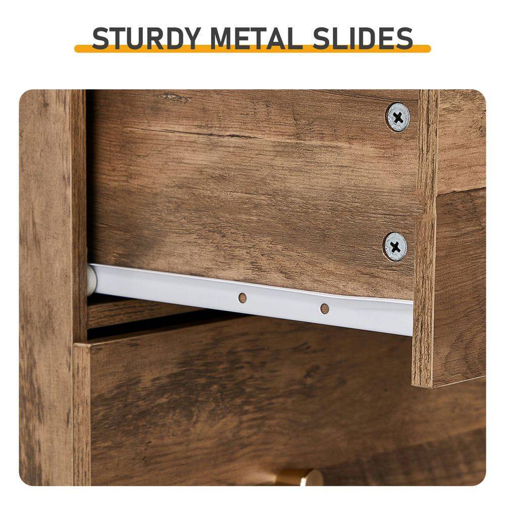 STURDY METAL SLIDES