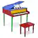 Front. Costway - 30-Key Classic Baby Grand Piano Toddler Toy Wood with Bench & Music Rack Colorful - Multicolored.