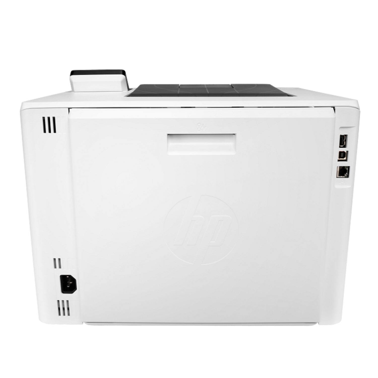 Alt View 3. HP - Laser Printer - HP M455dn Color LaserJet Enterprise - Fast Duplex, Network Ready - White.