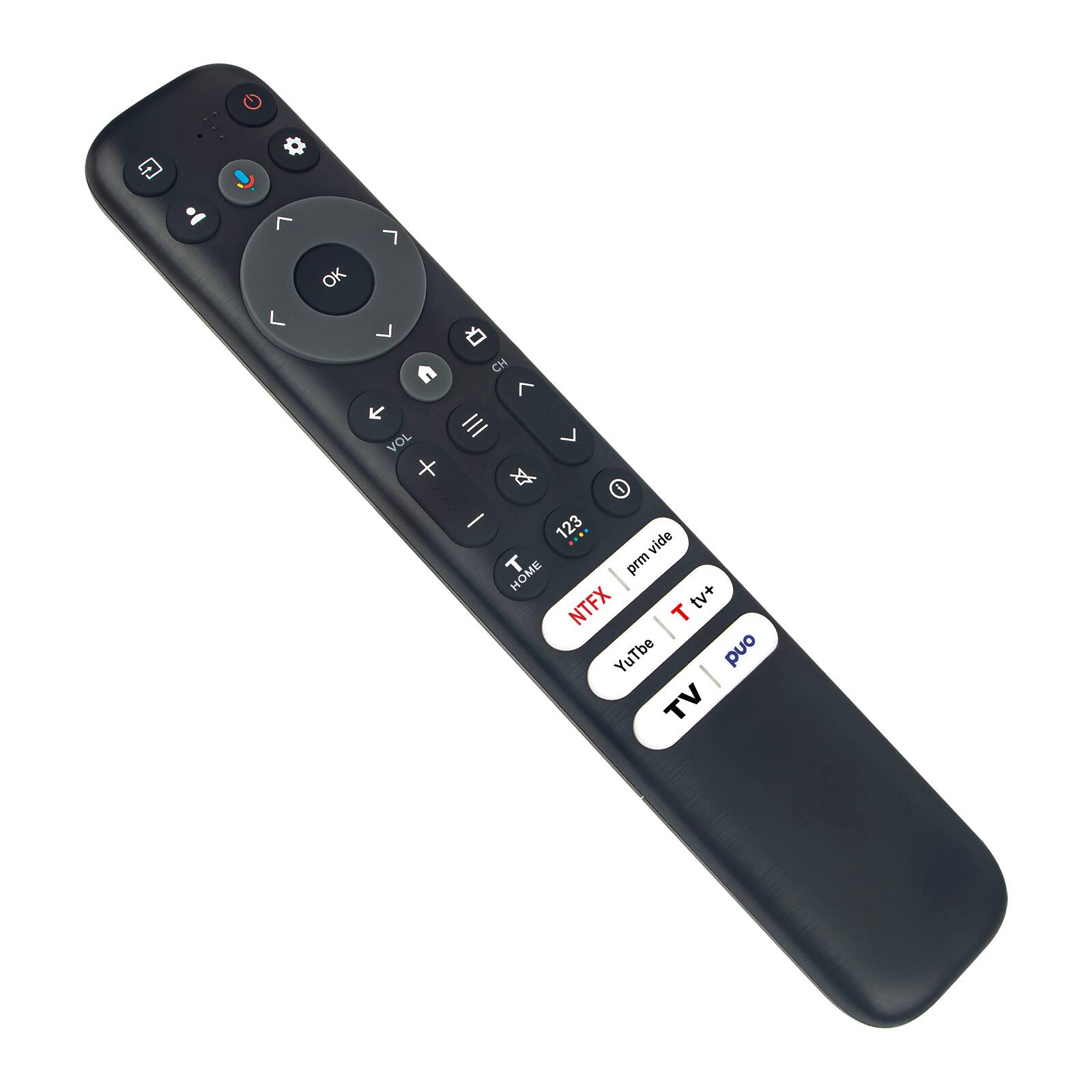 OK

CH
VOL
A 123 .... vide T HOME prm NTFX T tv+ YouTube ond TV