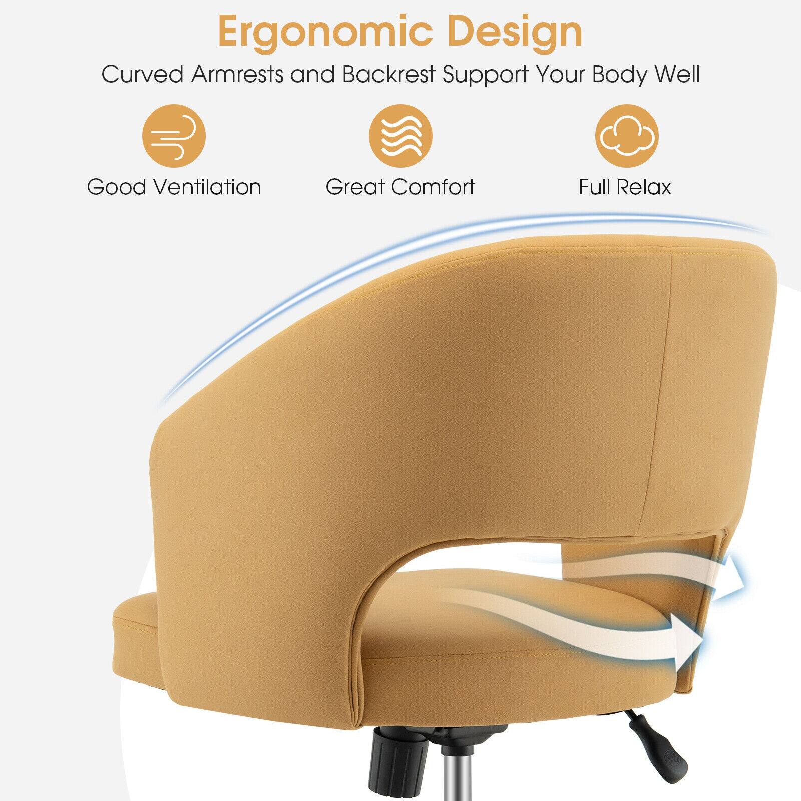 Ergonomic Design
Curved Armrests and Backrest Support Your Body Well
Good Ventilation
Great Comfort
Full Relax
