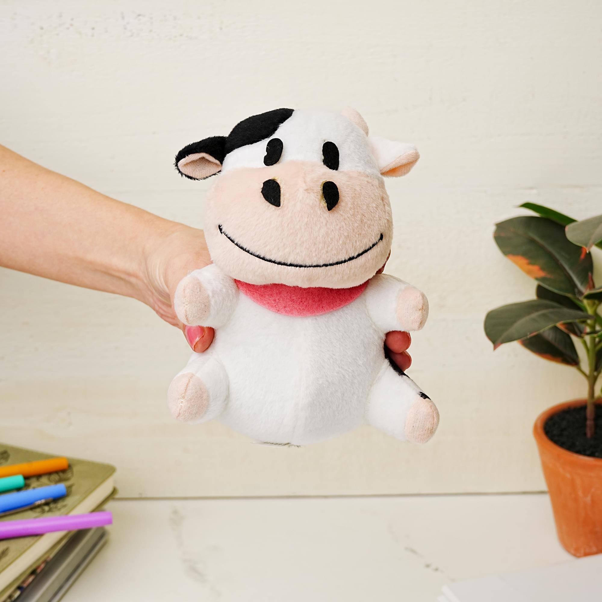 Alt View 4. Natsume - Harvest Moon Tree Of Tranquility 10th Anniversary 6.5" Plush: Cow.