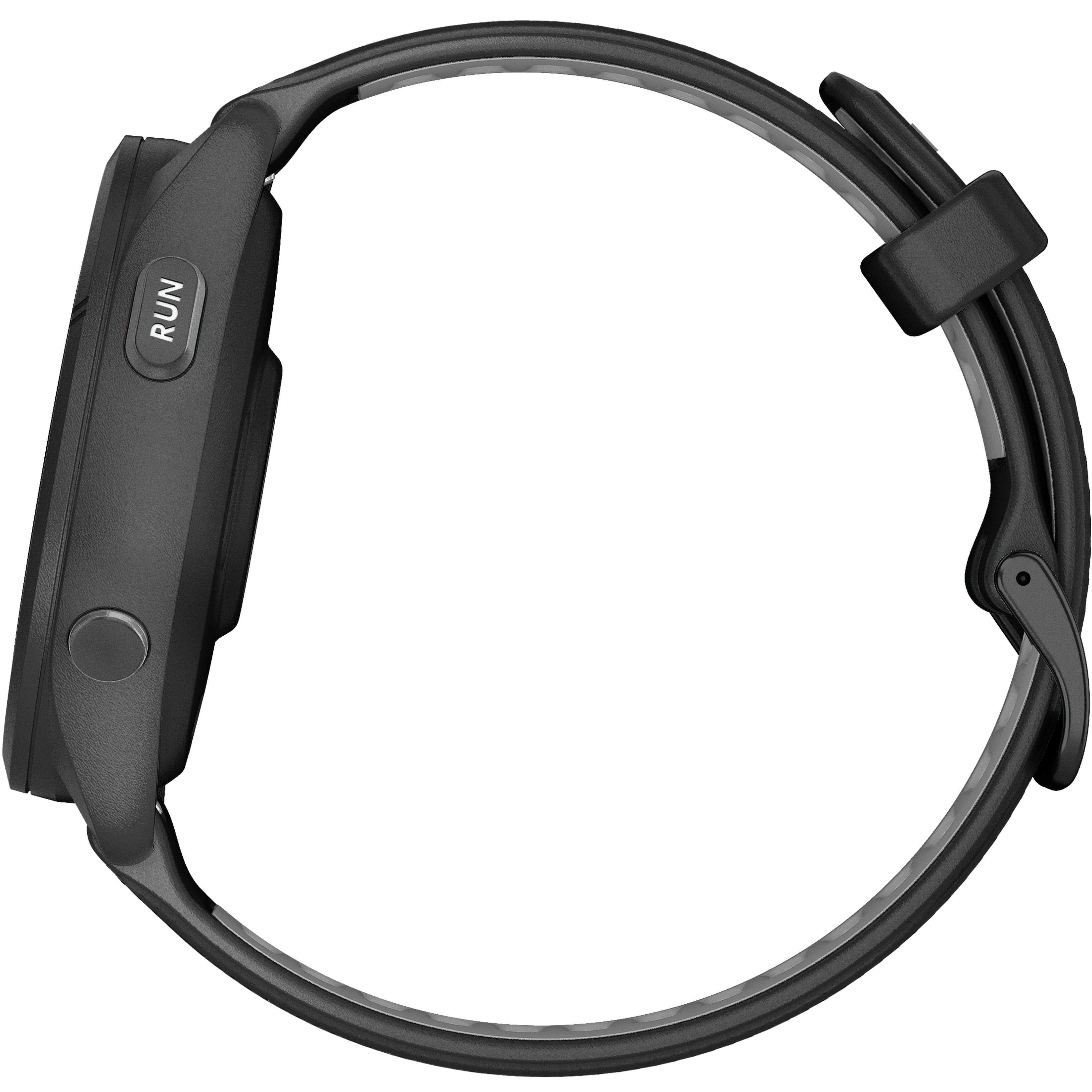 Alt View 2. Garmin - Forerunner 265 GPS Smartwatch 46 mm Fiber-Reinforced polymer - Black.
