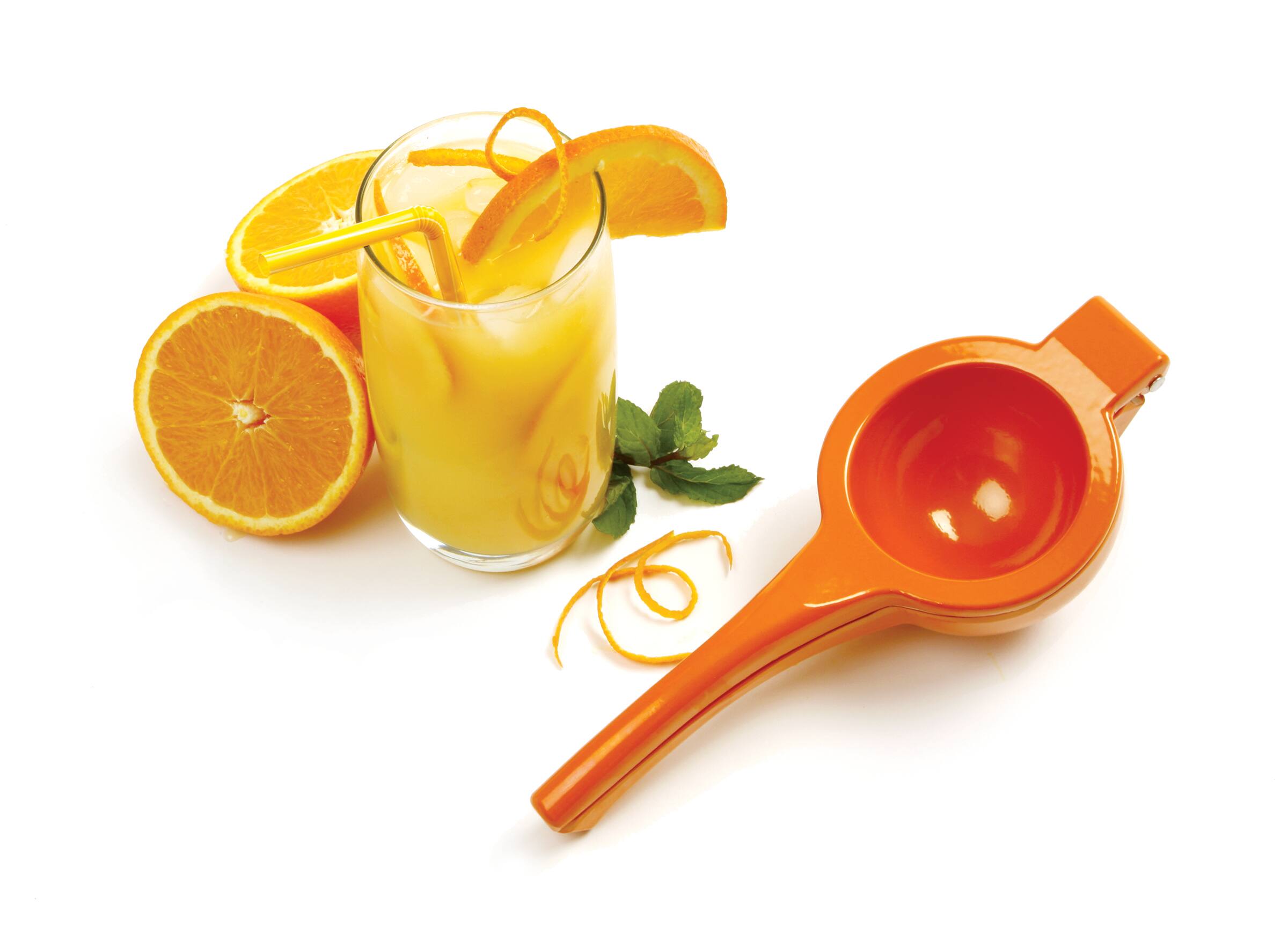 Alt View 4. Norpro - Aluminum Orange Juicer, Orange - Orange.