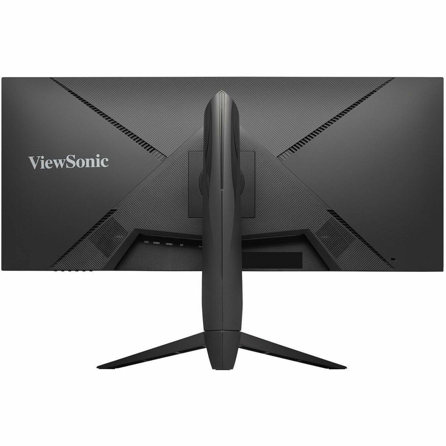 Alt View 11. ViewSonic - VX3418-2K 34" LCD QHD 165Hz Gaming Monitor (HDMI, DP, USB) - Black.