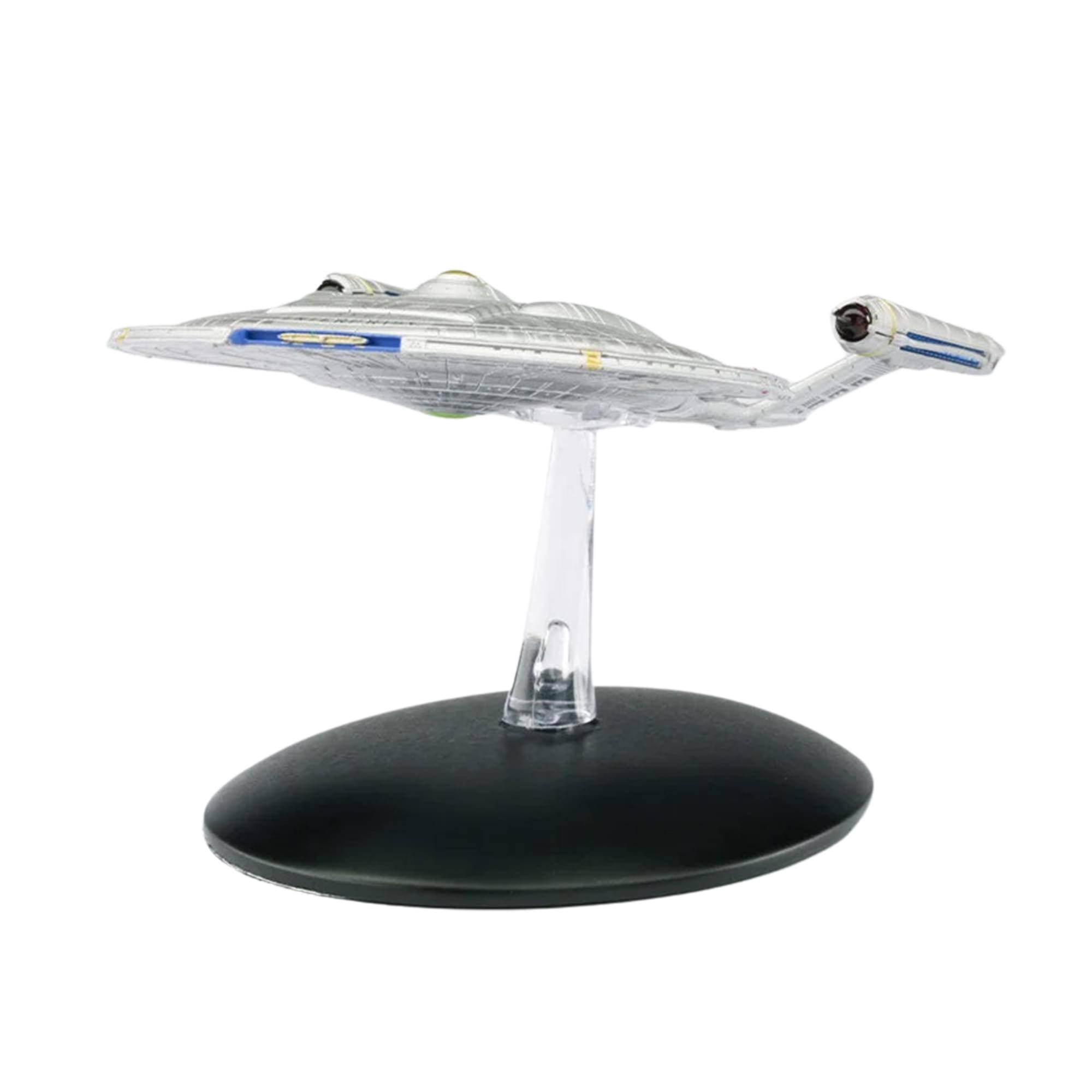 Alt View 1. Eaglemoss - Eaglemoss Star Trek Starship Replica | USS Enterprise NX-01 - Grey.