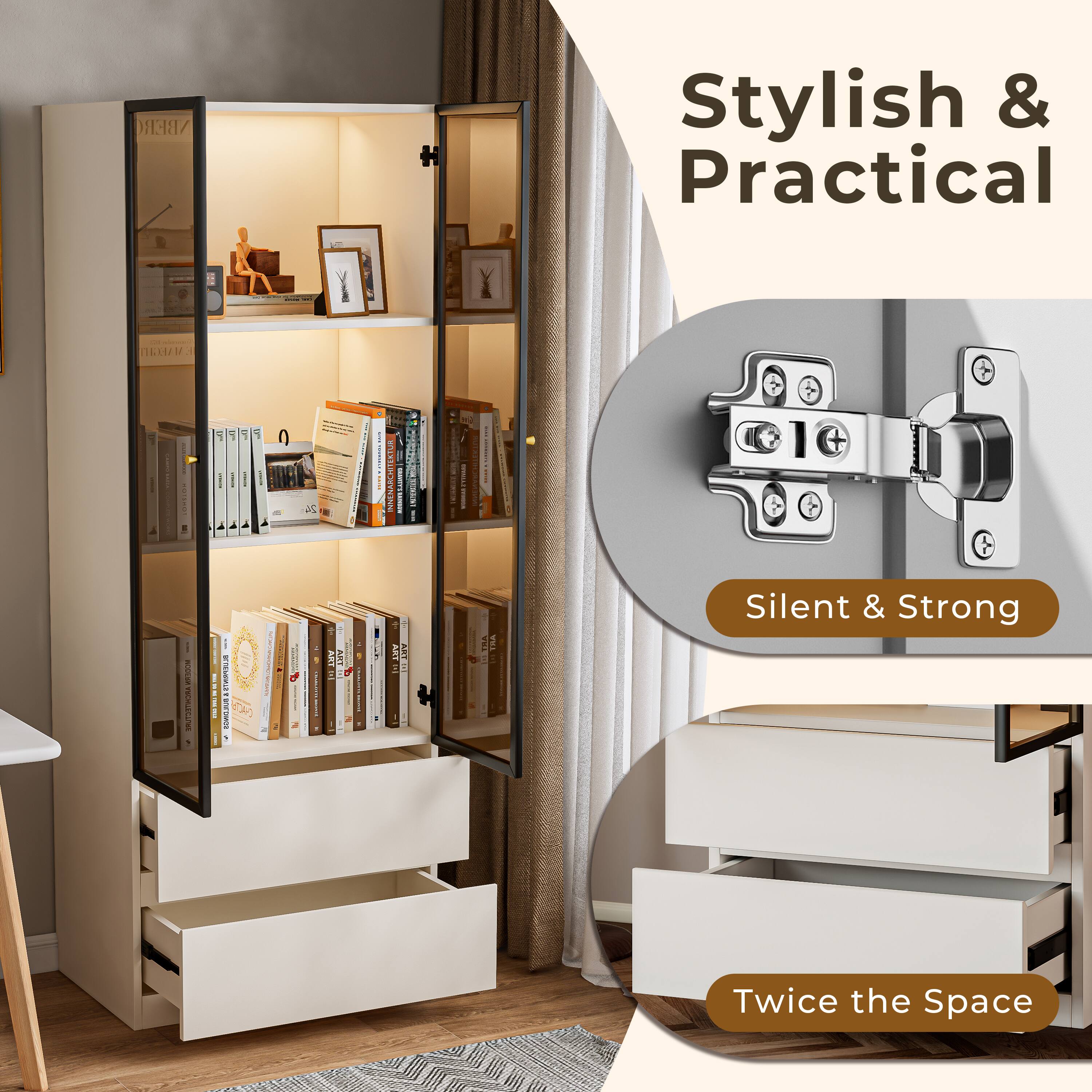 Stylish & Practical

Silent & Strong

Twice the Space