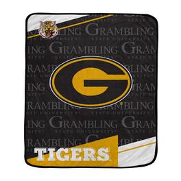 Pegasus - Grambling Tigers 50" x 60" Diagonal Ghost Ultra Soft Blanket - Multicolor