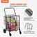 VEVOR TOUGH TOOLS, HALF PRICE
STURDY GROCERY CART
Built to Last, Shop with Confidence
Thickened & Powder-coated Surface
Anti-scratch and anti-rust
Heavy-Duty Metal Frame
Enhance the load capacity
