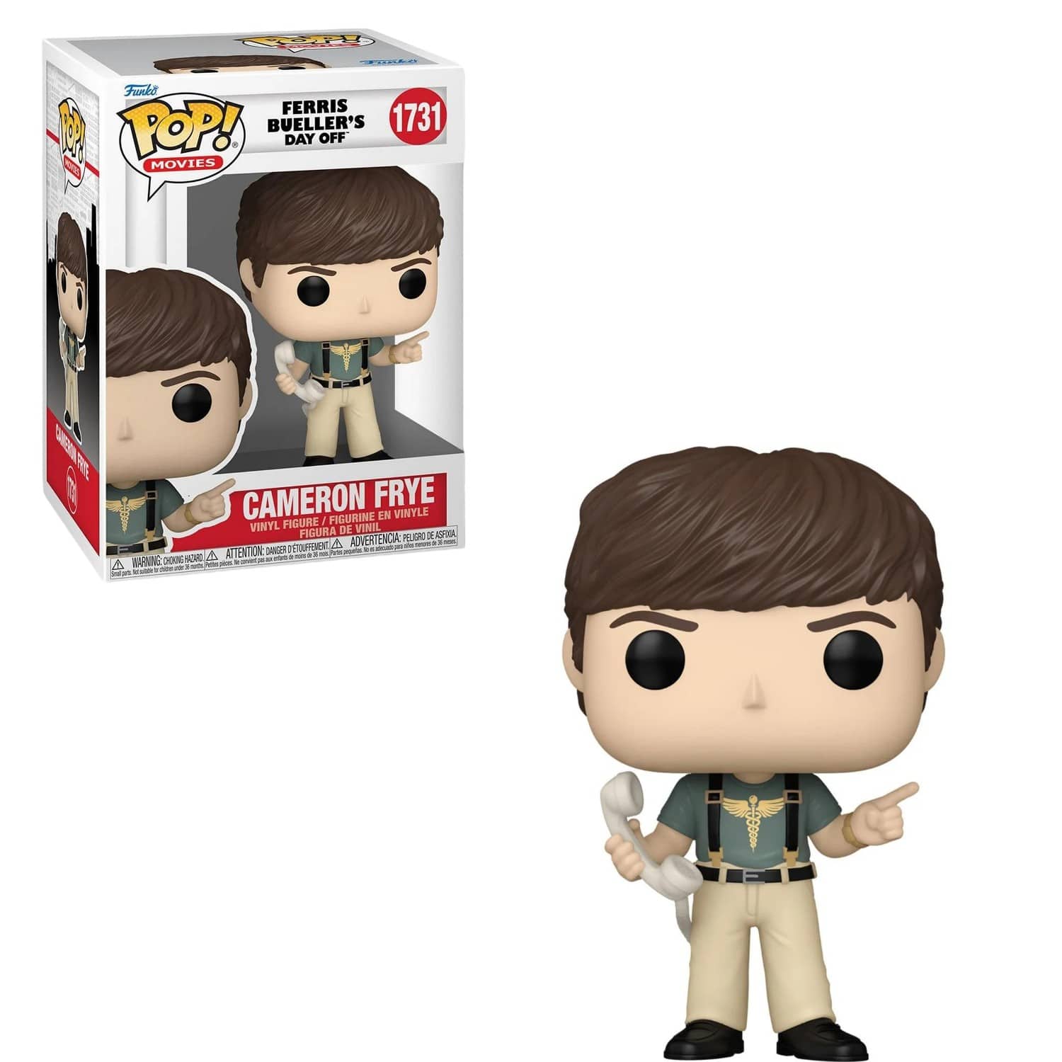 Funko Pop! Ferris Bueller's Day Off - Cameron Frye - Multicolor