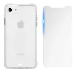 Case-Mate - iPhone 8 Case & Screen Protector - Clear