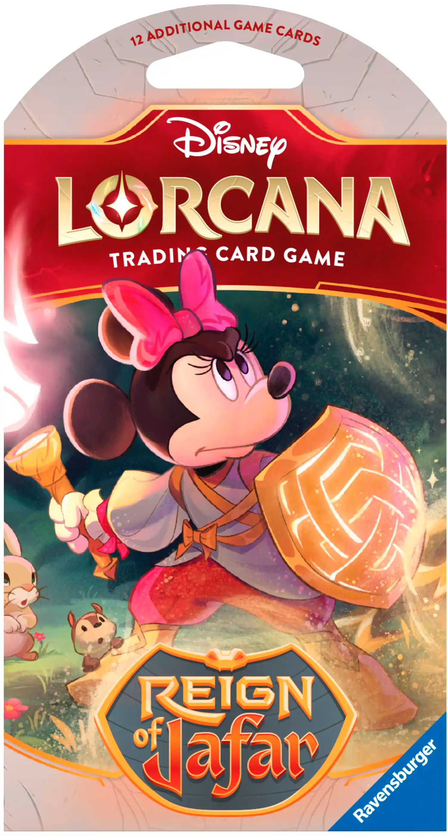 ADDITIONAL GAME 12 CARDS Disney LORCANA TRADING CARD GAME REIGN of JAFAR Ravensburger