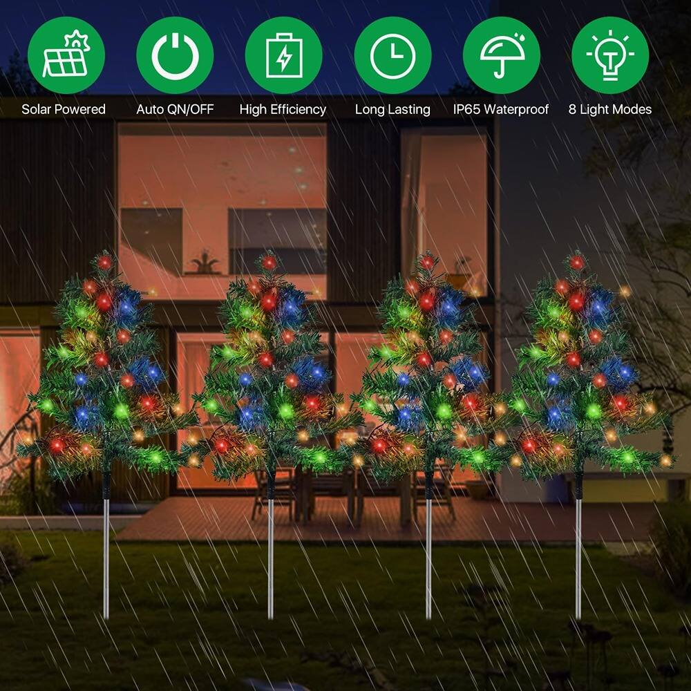 Solar Powered  
Auto ON/OFF  
High Efficiency  
Long Lasting  
IP65 Waterproof  
8 Light Modes