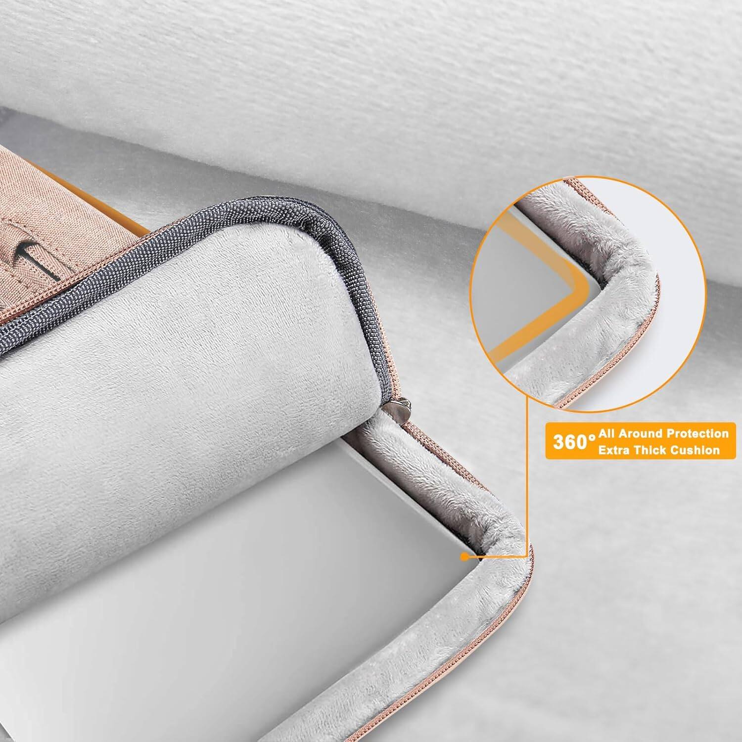 360° All Around Protection  
Extra Thick Cushion