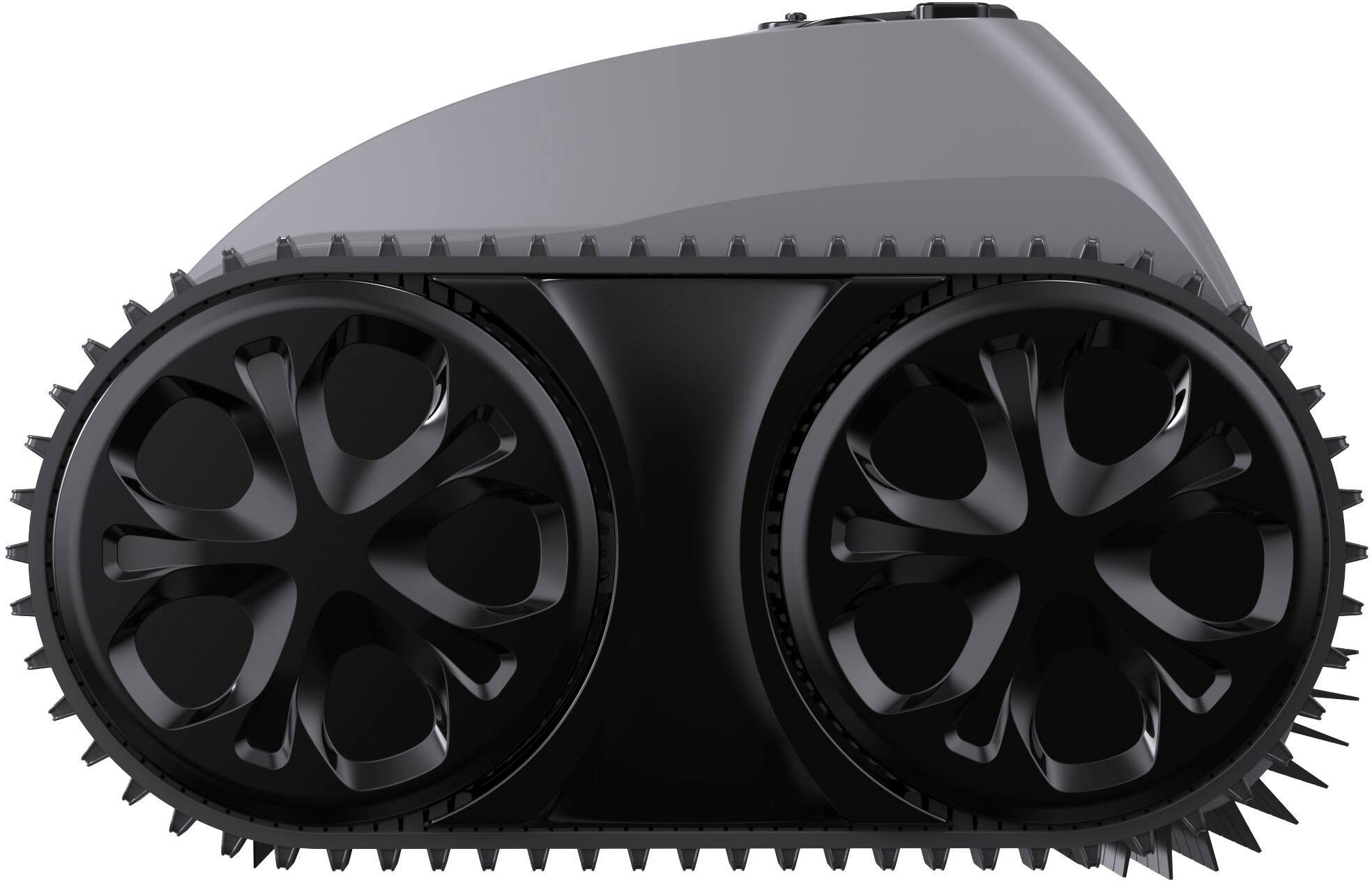 Alt View 11. Wybot - C1 Pro Cordless Robotic Pool Cleaner for In-Ground Pools up to 1615sq.ft, Pool Vacuum with Infrared Sensors - Gray.