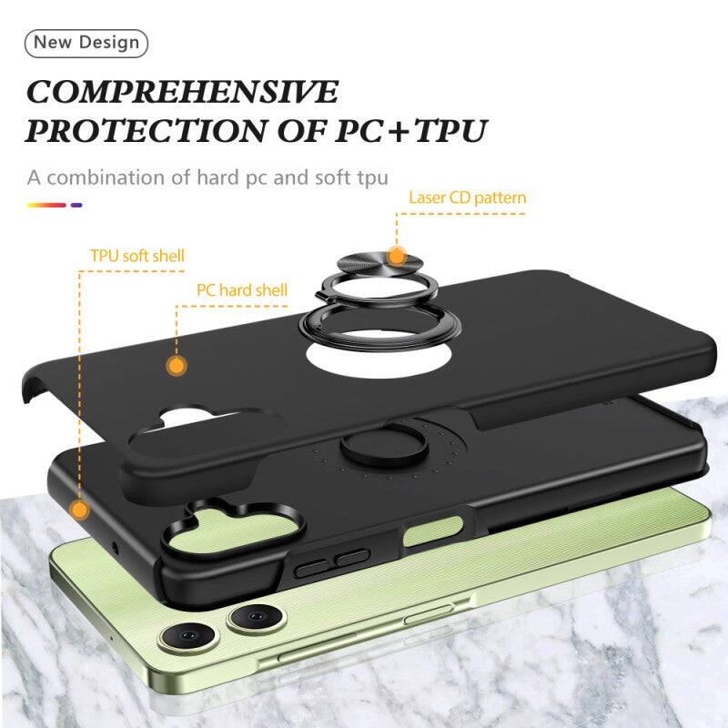 New Design
COMPREHENSIVE PROTECTION OF PC + TPU
A combination of hard pc and soft tpu
Laser CD pattern
TPU soft shell
PC hard shell
