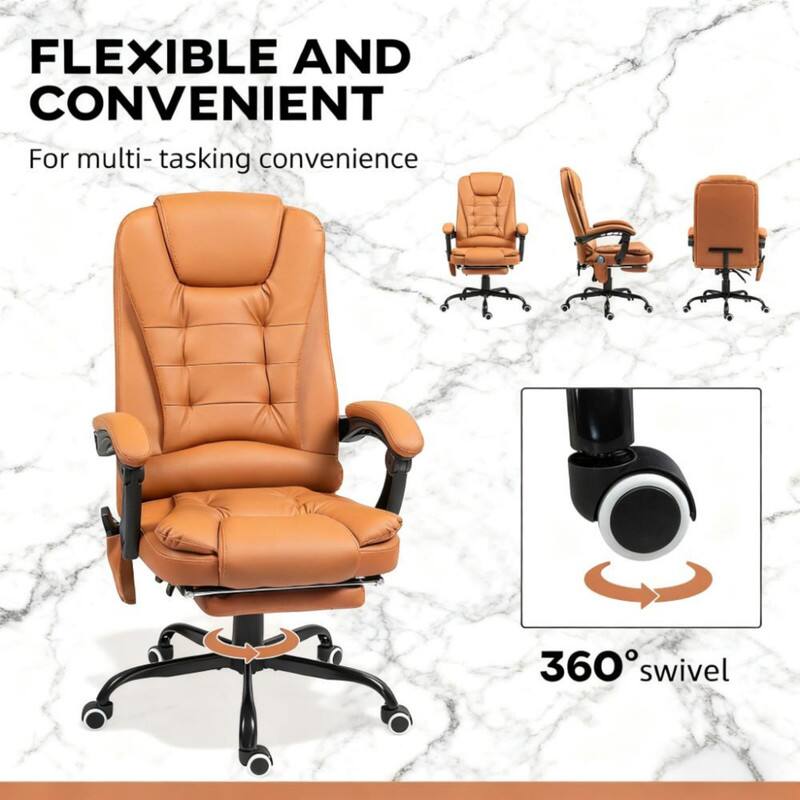 FLEXIBLE AND CONVENIENT  
For multi-tasking convenience  
360° swivel