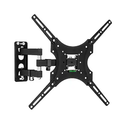 Front. Stock Preferred - TMX400 Full Motion TV Wall Mount Bracket for 26–55 Inch TVs - Black.