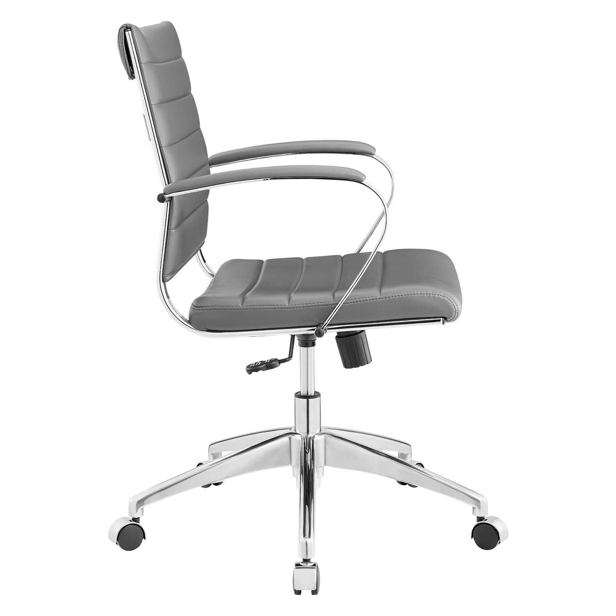 Angle. Modway - Jive Mid Back Office Chair by Modway - Gray.