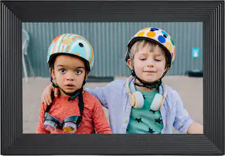 Aura Carver 10.1" Digital Wifi Photo Frame-Gravel