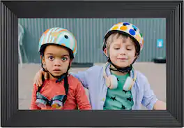 Aura Home - Aura Carver 10.1" Digital Wifi Photo Frame-Gravel - Gravel (Dark)