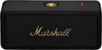 Marshall - Emberton II Portable Bluetooth Speaker - Black/Brass - Front_Zoom