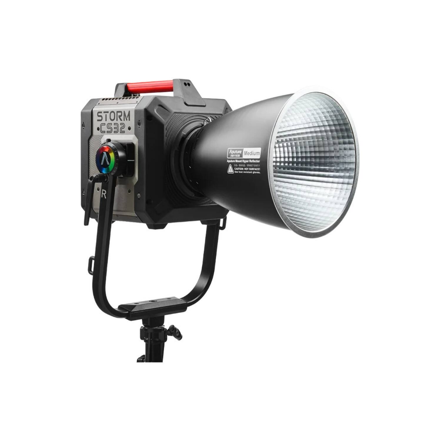 STORM CS32

Aputure Medium AM11030 Apulure Tourlyper Reflector di CAUTION: HOT SURFACE!