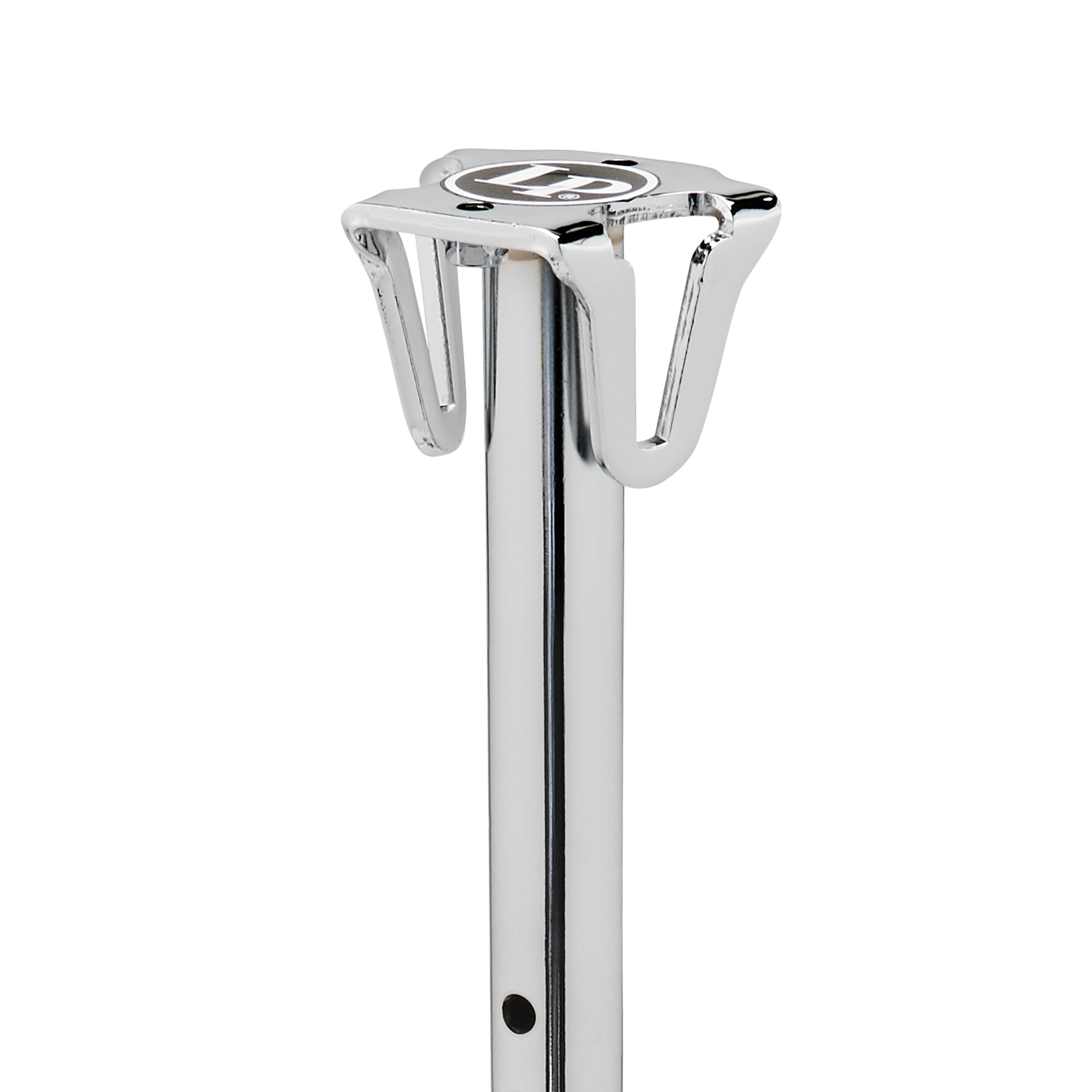 Angle. Latin Percussion - Double Conga Stand Slide Mount.