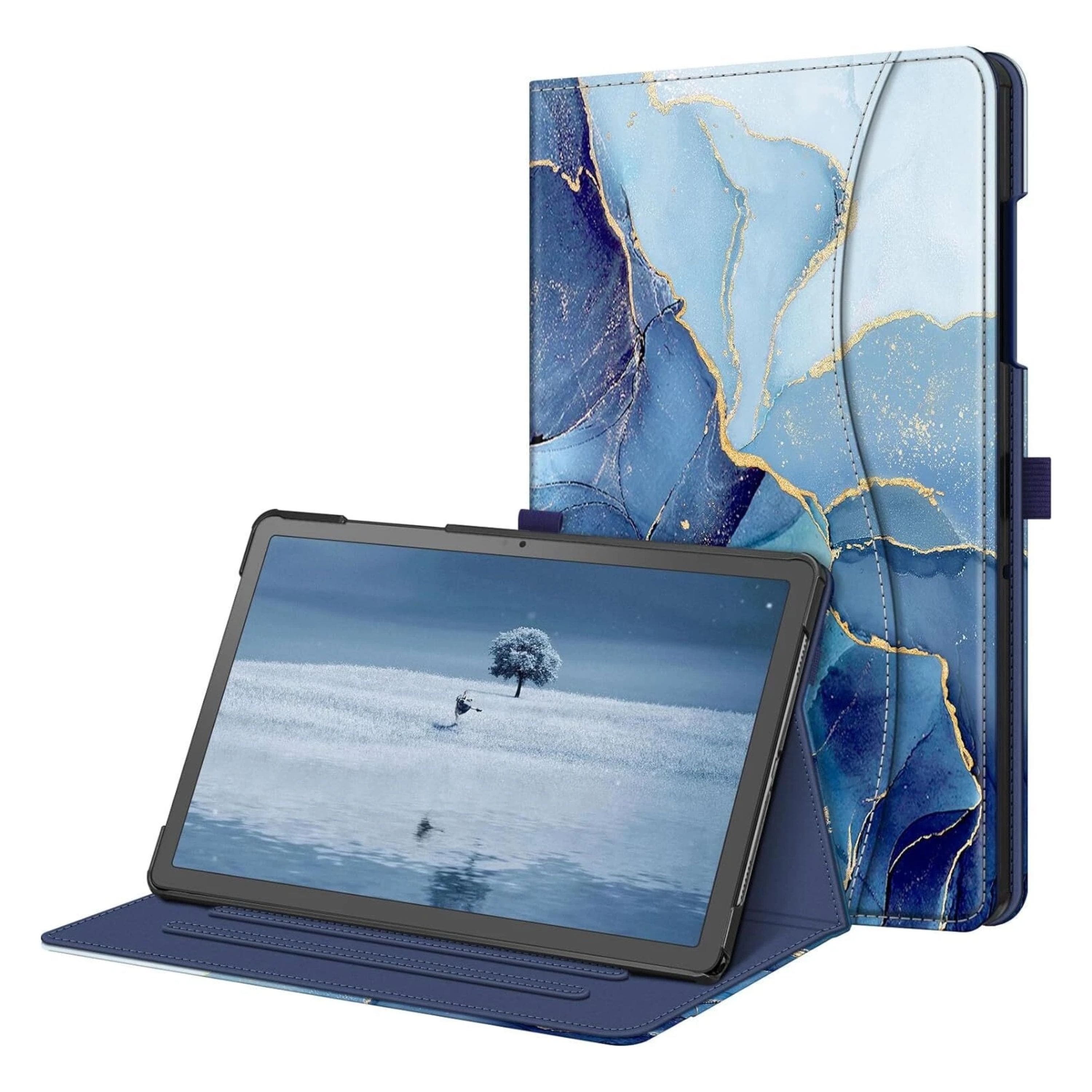 Kitcheniva - Multi-Angle Smart Stand Case For Samsung Galaxy Tab A11+ Plus 11 Inch 2025 - Ocean Marble price history on PriceWatchPro