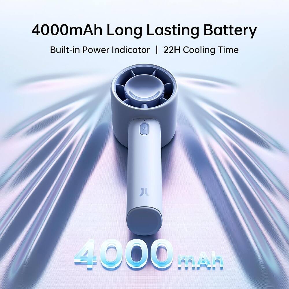 4000mAh Long Lasting Battery  
Built-in Power Indicator | 22H Cooling Time