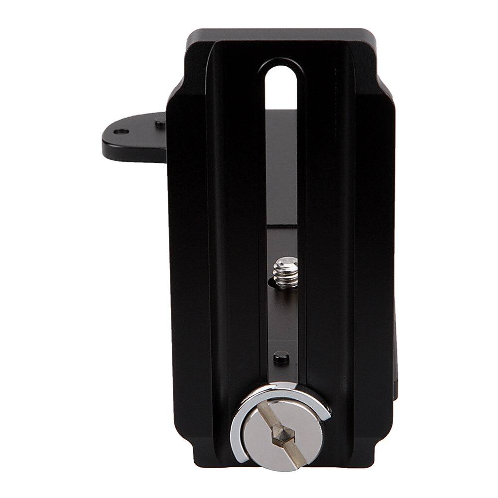 Alt View 2. Fotodiox - Exxy L-Bracket f/ Fujifilm GFX 50S Camera - Metal Camera Hand Grip f/ Arca Swiss-Type Quick Release.