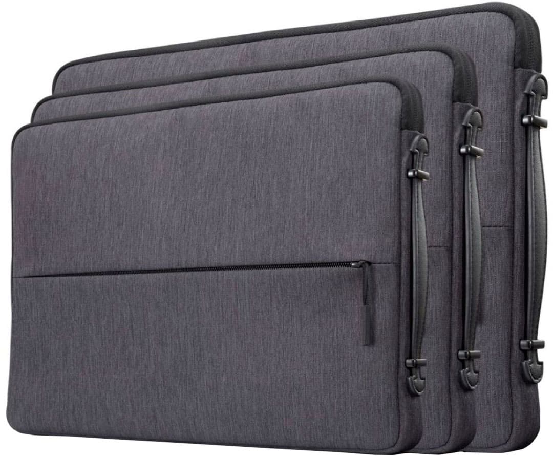 Alt View 1. Lenovo - Urban 13" Laptop Sleeve Case - Charcoal Gray.