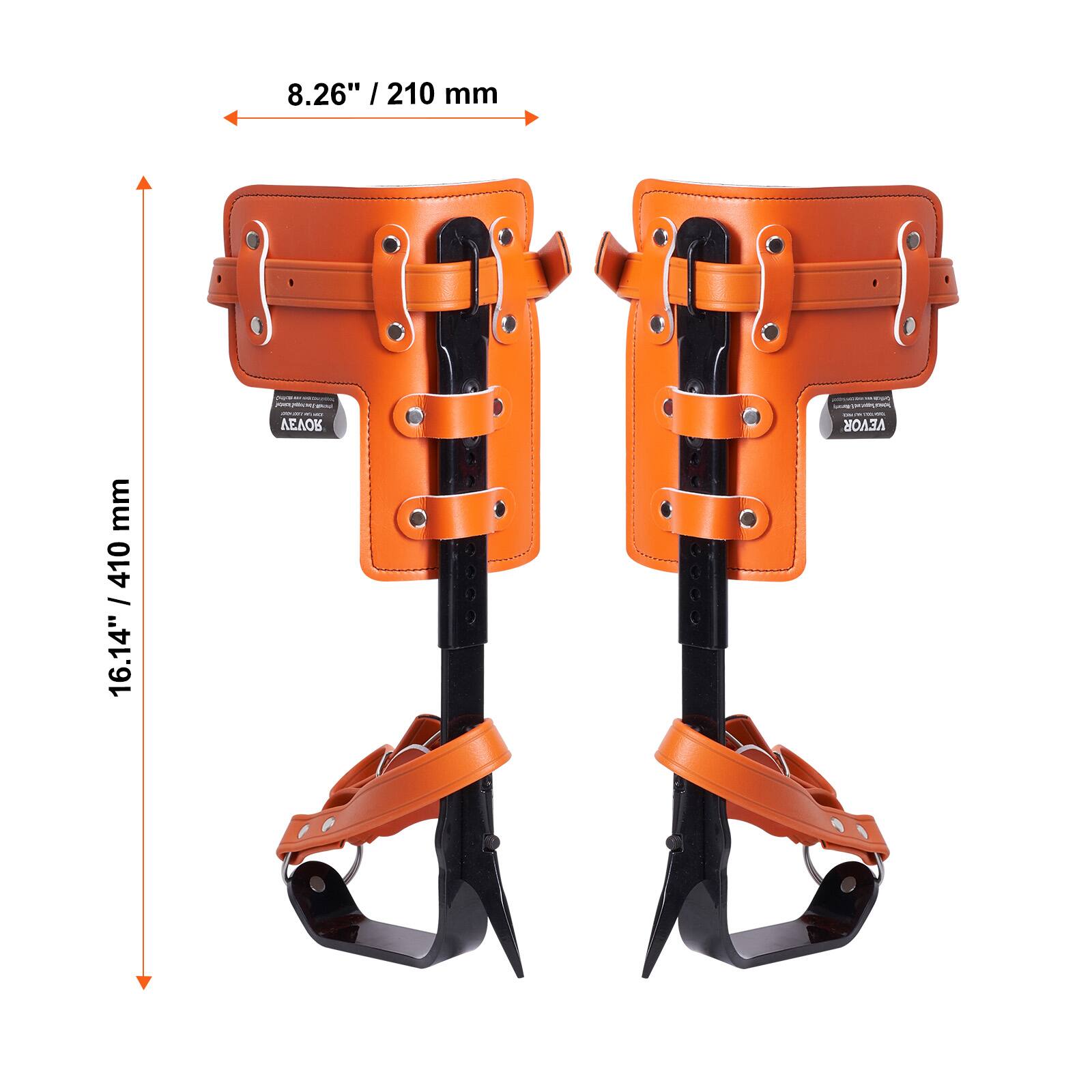 8.26" / 210 mm  
16.14" / 410 mm