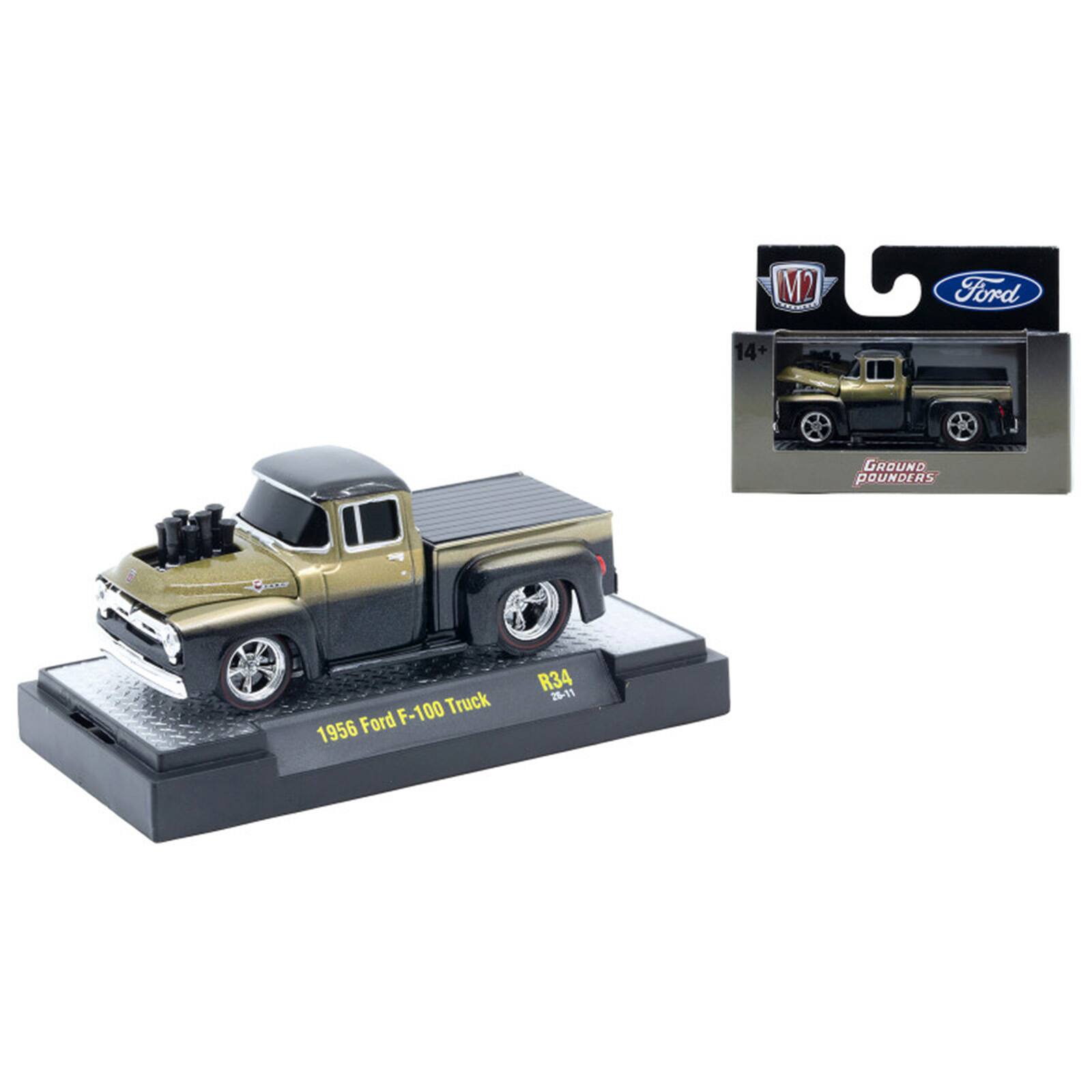 M2 STARTED  
Ford  
14+  
GROUND POUNDERS  
Grass  
F-100 Truck 1956 Ford  
R34 25-11