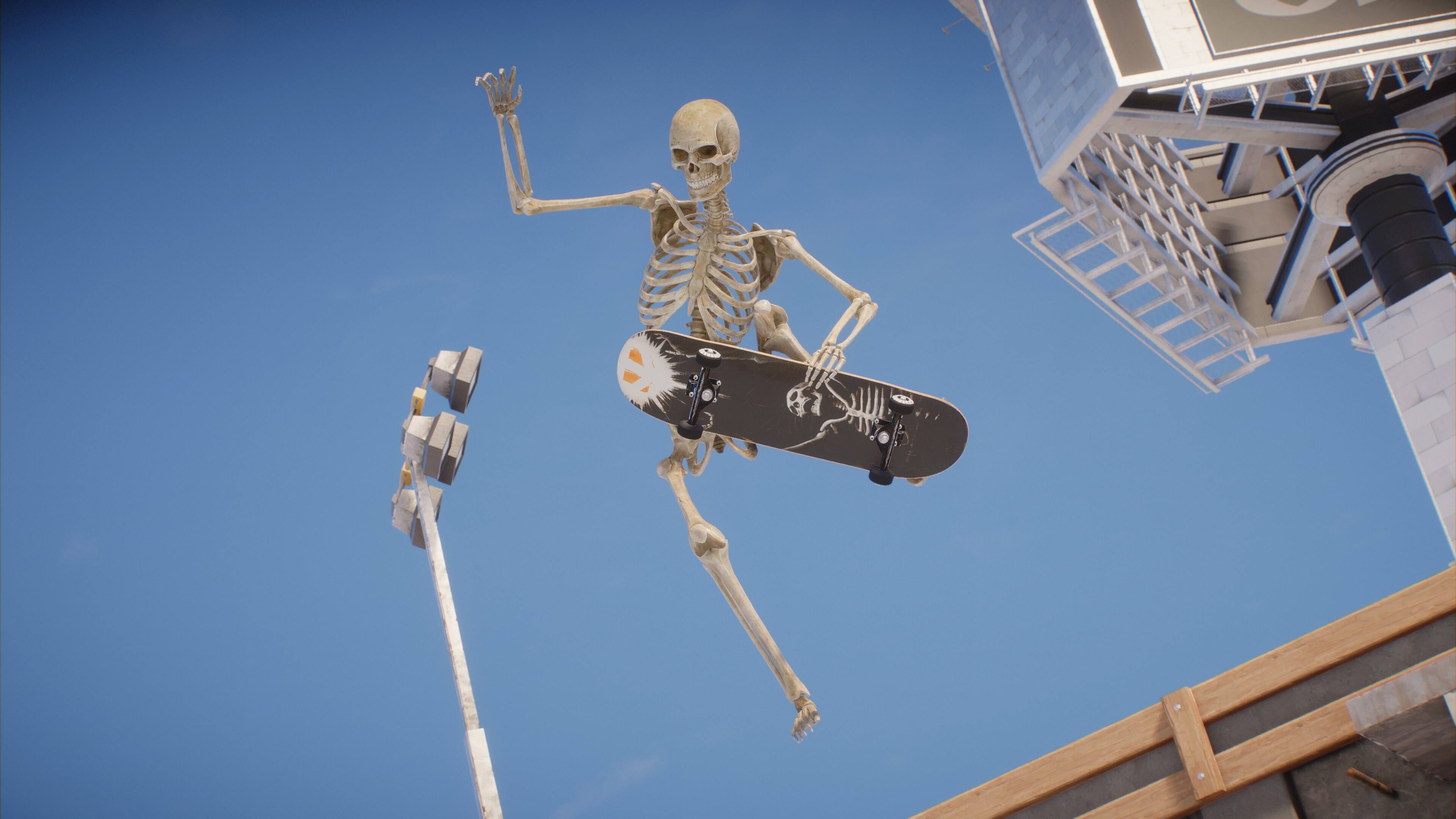 Back. Electronic Arts - Skate. - Dem Bones Pack.