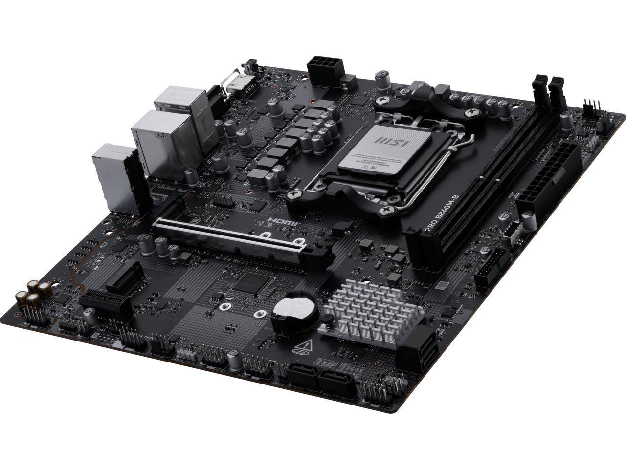 MSI PRO B840M B AM5 AMD B840 AMD Motherboard - Best Buy