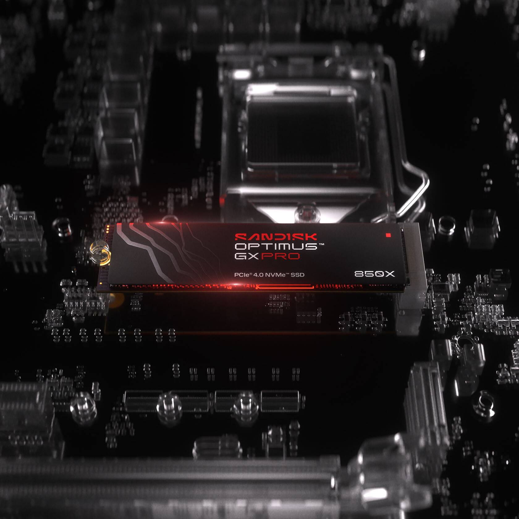 SANDISK OPTIMUS GX PRO PCIe 4.0 NVMe SSD 850X