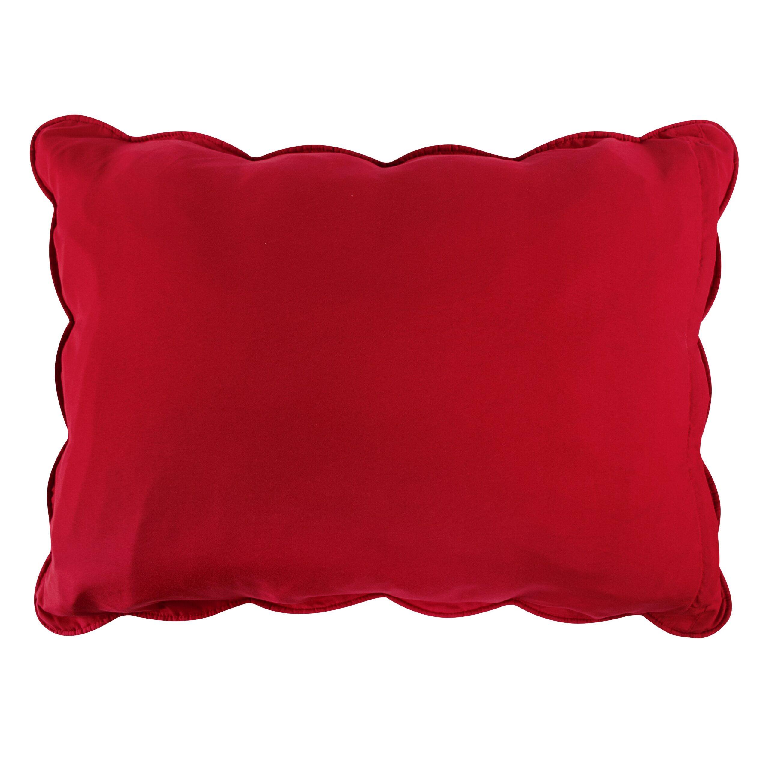 Left. BreeBe - Millie Sham King - Garnet.