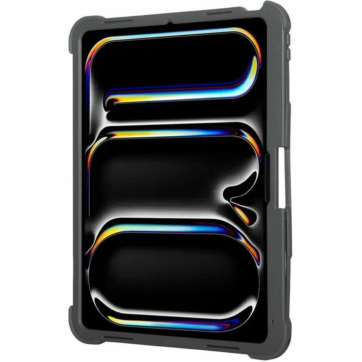 Alt View 5. Targus - Targus® SafePort® Rugged Max Case for iPad Pro® 13-inch (M5/M4) - SafePort® Rugged Max Case for iPad - Gray/Clear.