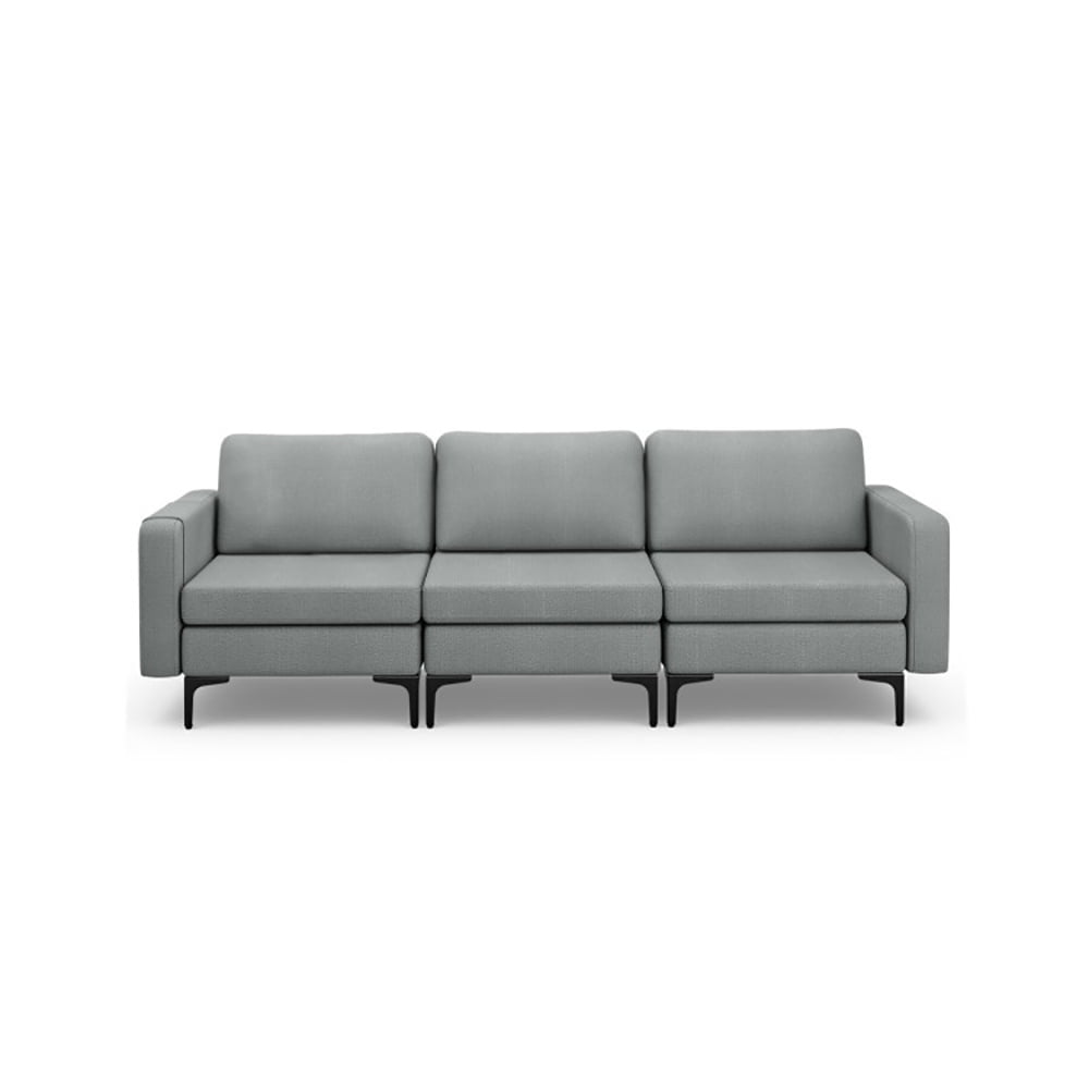 Long Grey Sofa