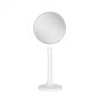 Front. Zadro - Hudson, LED Lighted Makeup Mirror with 8X/1X Magnifications & Suction Cup Mounting - White.