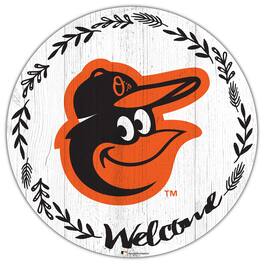 Fan Creations - Baltimore Orioles 12" Welcome Circle Sign - Multicolor