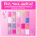 Peel, Stick, and Go! Add an instant touch of Barbie sparkle to your Zink 2x3" prints!