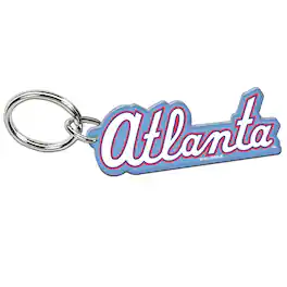 WinCraft - Atlanta Braves 2026 City Connect Premium Acrylic Key Ring - Multicolor