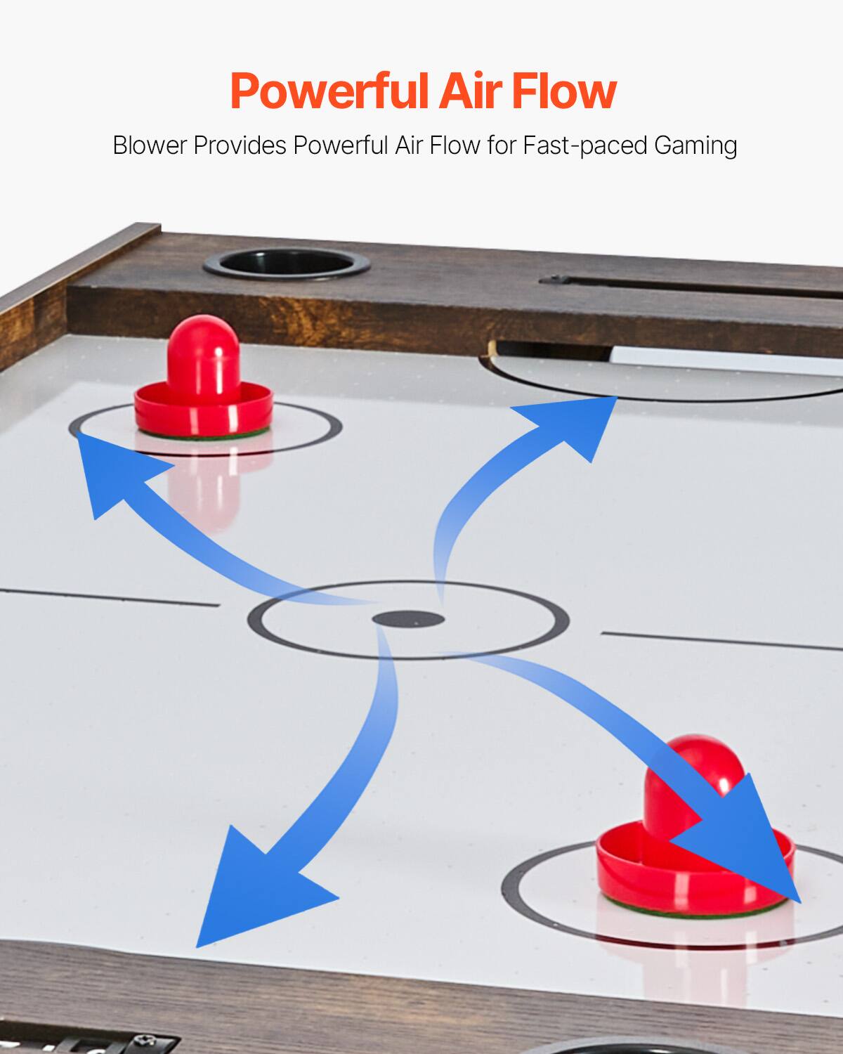 Powerful Air Flow, Blower Provides Powerful Air Flow for Fast-paced Gaming