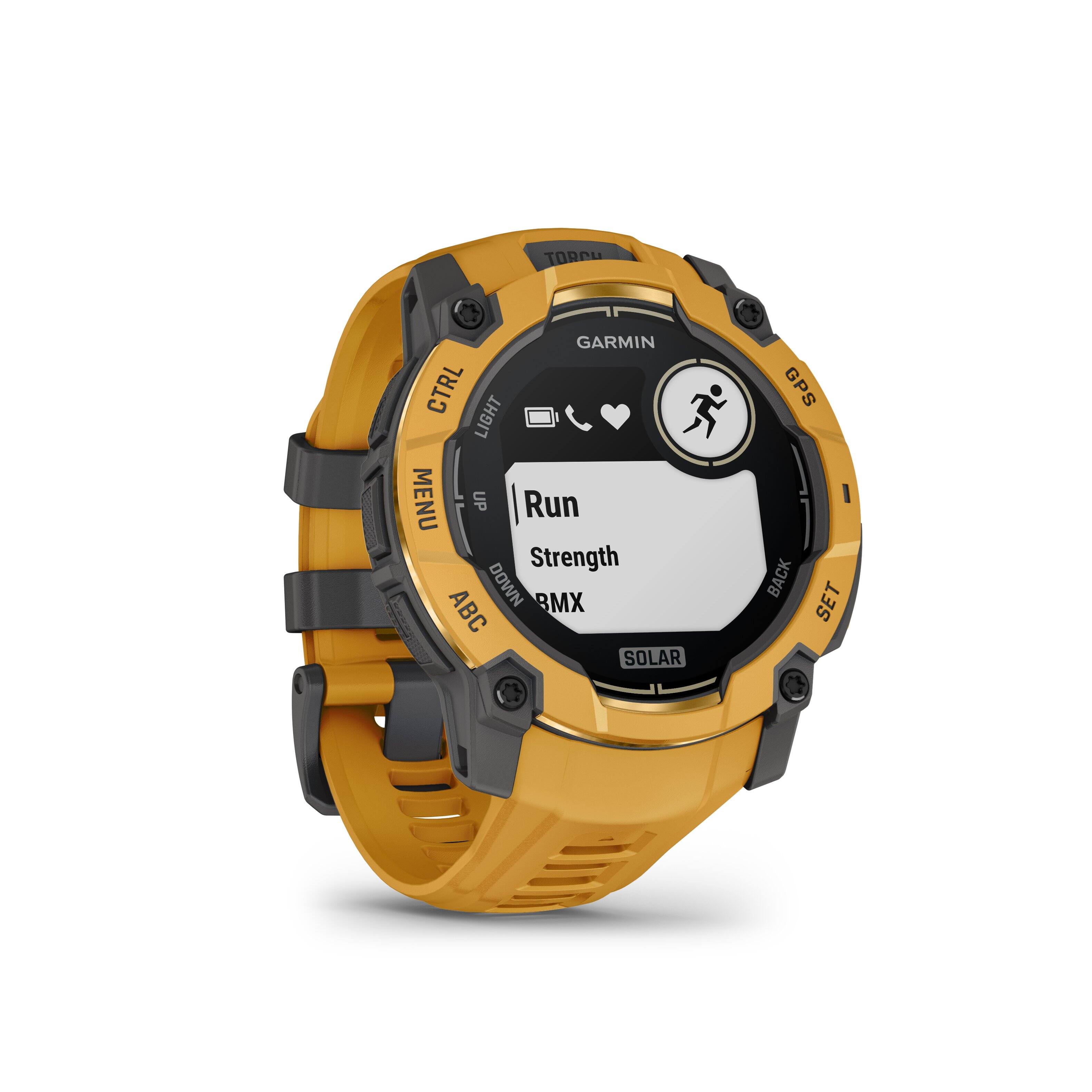 TORQUE GARMIN CTRL LIGHT MENU UP Run Strength DOWN BMX COUPE ABC SOLAR GPS BACK SET