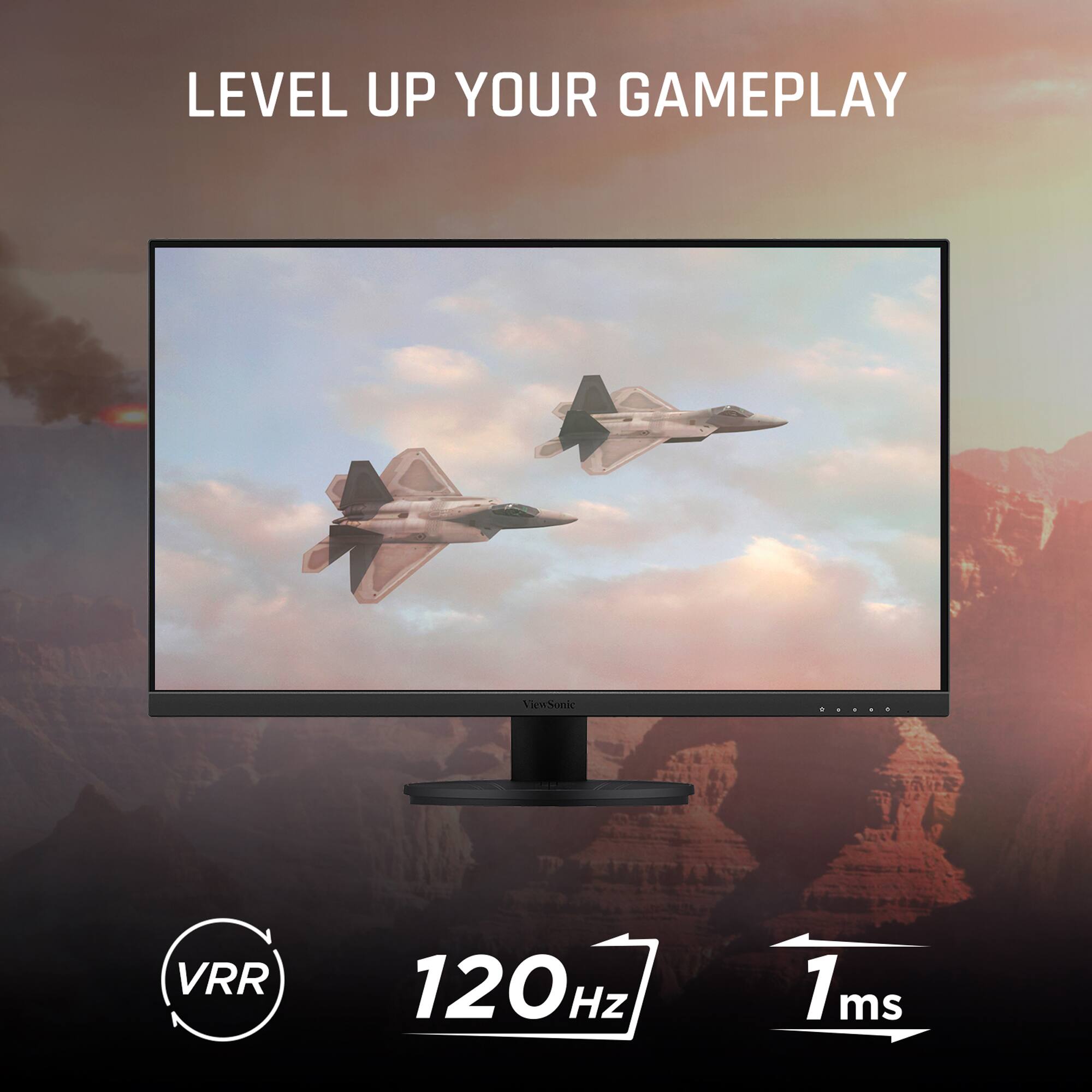 LEVEL UP YOUR GAMEPLAY

VRR 120Hz 1ms
